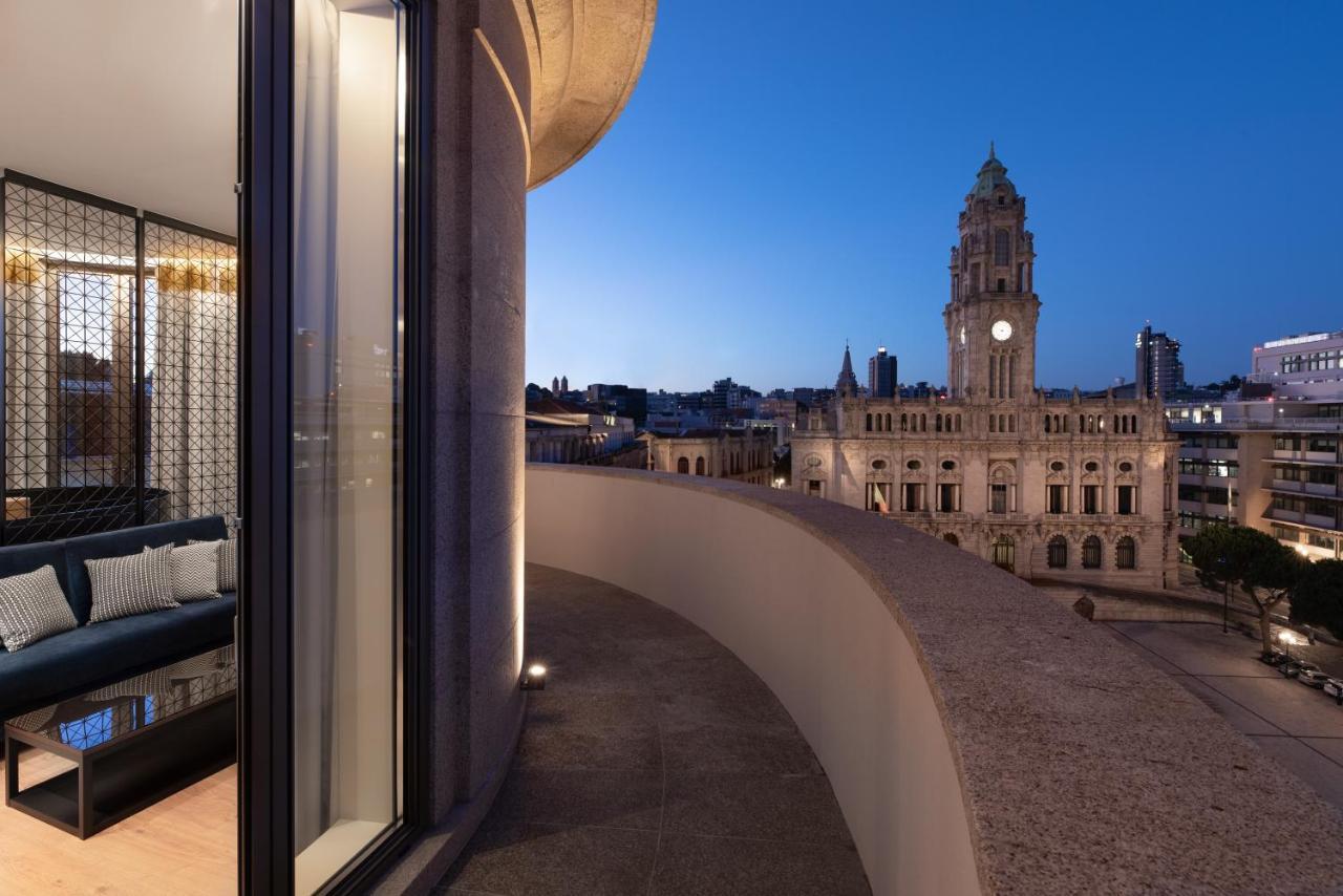 Hotel Eurostars Aliados Porto Exterior foto The view from the hotel